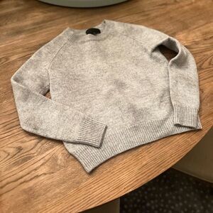 Nili Lotan Light Gray Knit Pullover